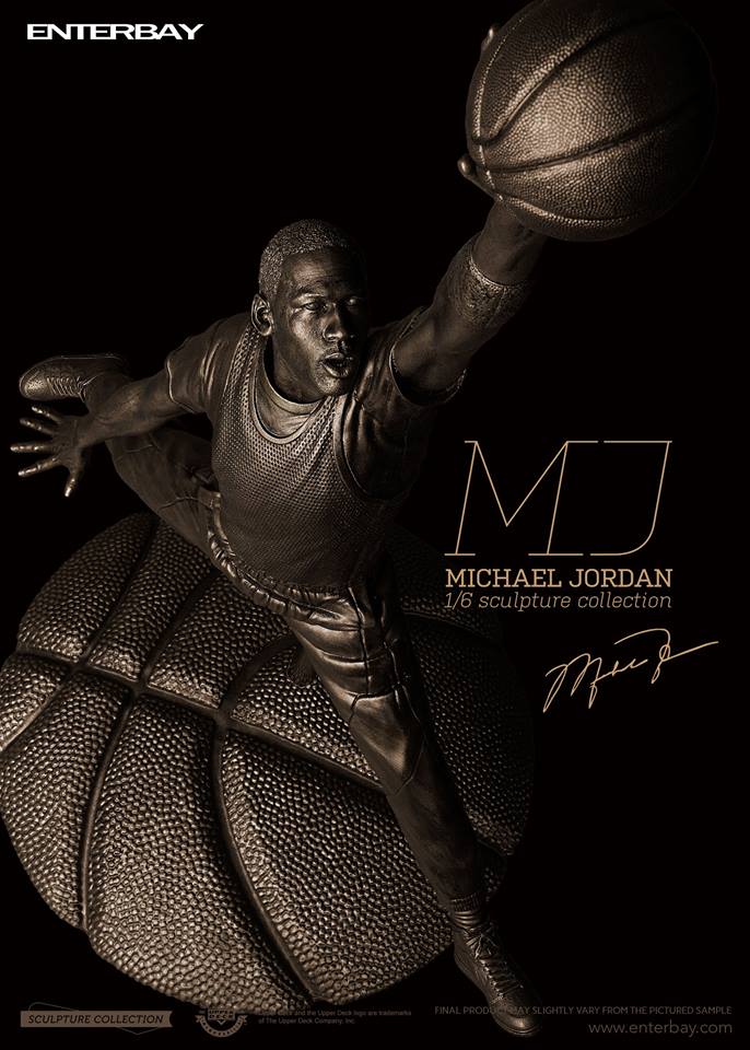 希少　Michael Jordan フィギュア【限定2500体】 MIV-1802] Enterbay 1/6 Scale Michael Jordan Sculpture Statue