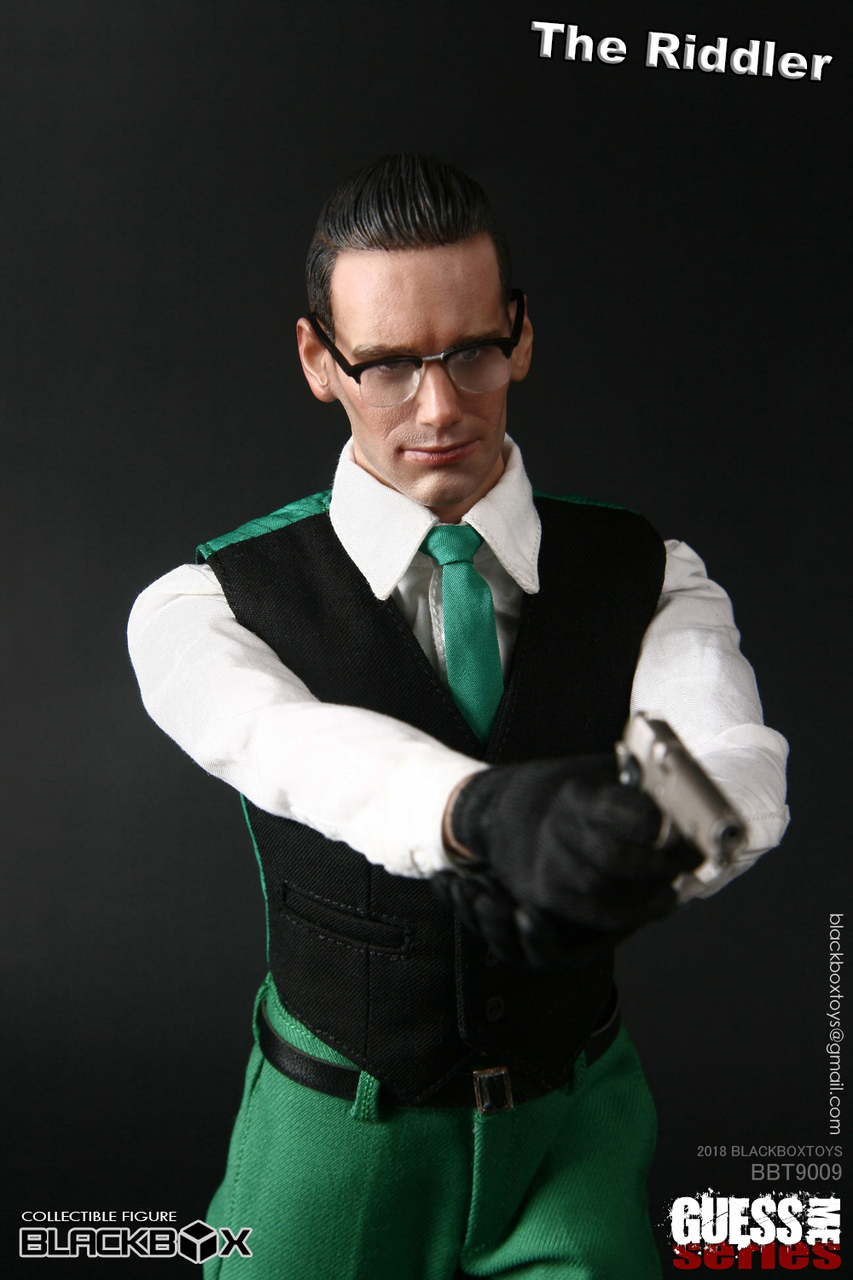 BB-9009] Black Box Toys Guess Me Series The Riddler 1/6 Box Figure