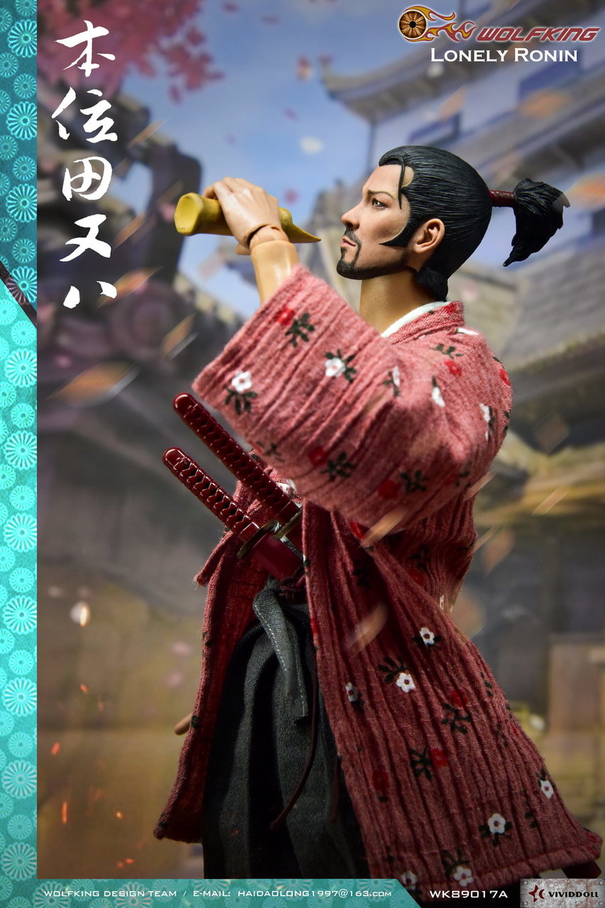 WK-89017A] Wolf King Lonely Ronin 本位田又八 Japanese