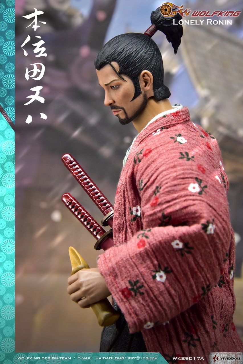 WK-89017A] Wolf King Lonely Ronin 本位田又八 Japanese