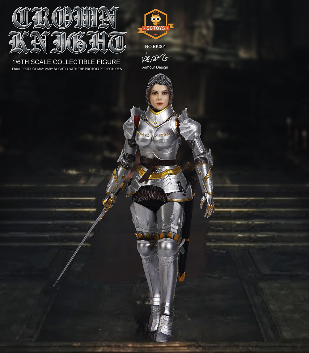 SGT-EK001] SGTOYS Lady Crown Knight 1:6 Boxed Figure - EKIA Hobbies