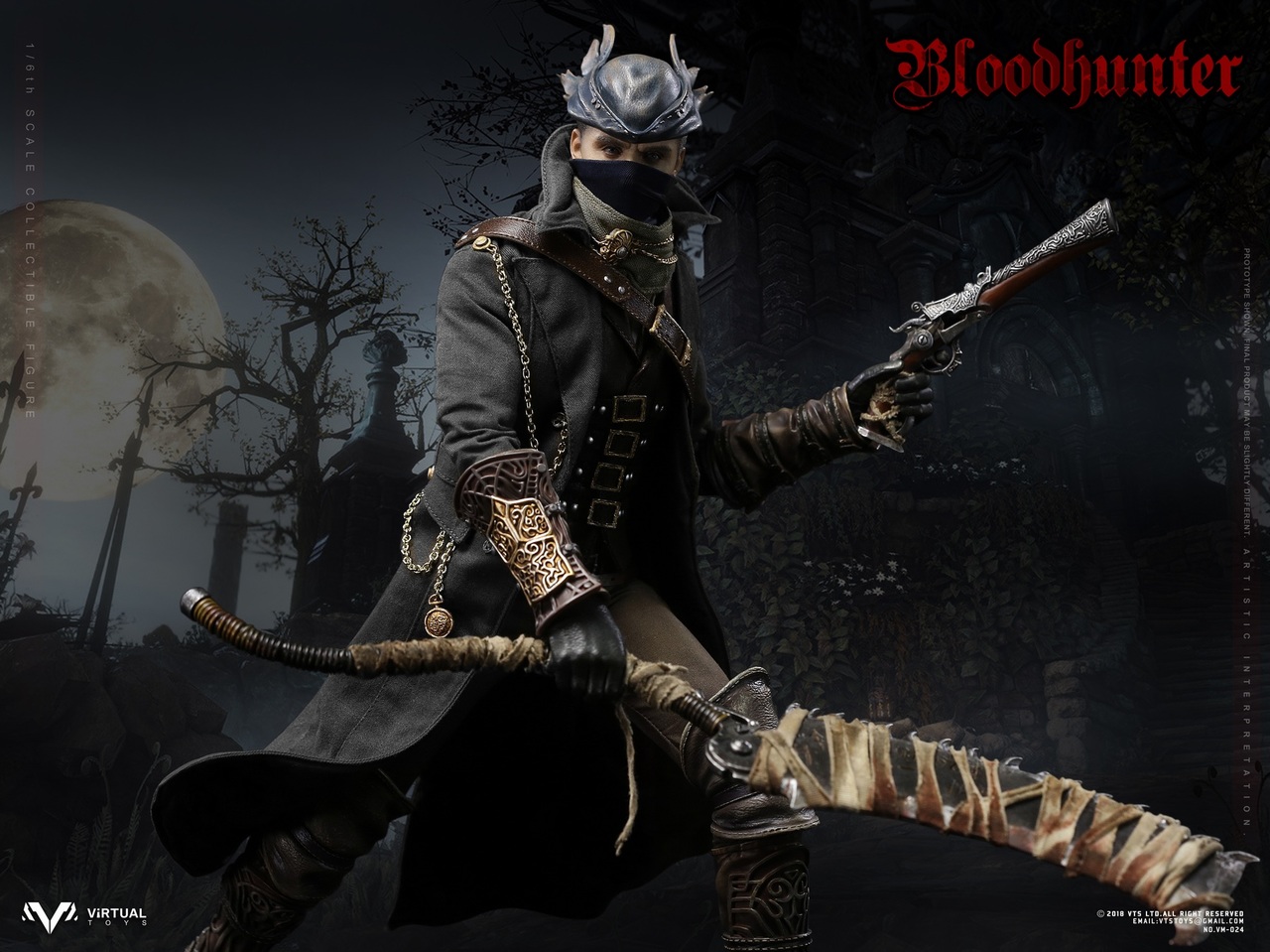 VM-024] Virtual VTS Toys Blood Hunter 1/6 Boxed Action Figure