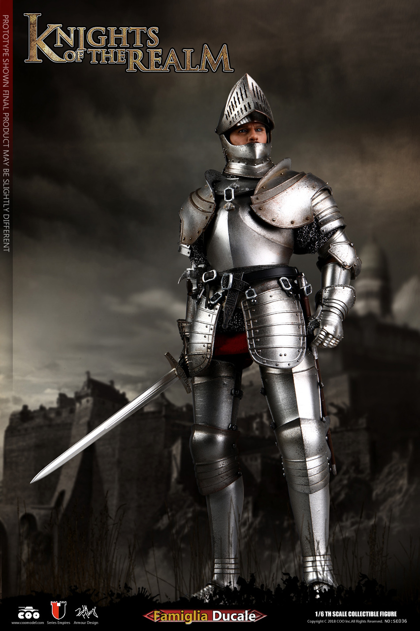 CM-SE036] Knights of the Realm Famiglia Ducale 1:6 Figure by COO