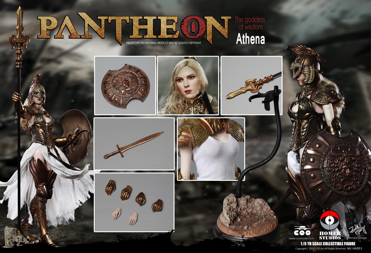 CM-HS001] Pantheon Goddess of Wisdom Athena 1:6 Figure by COO