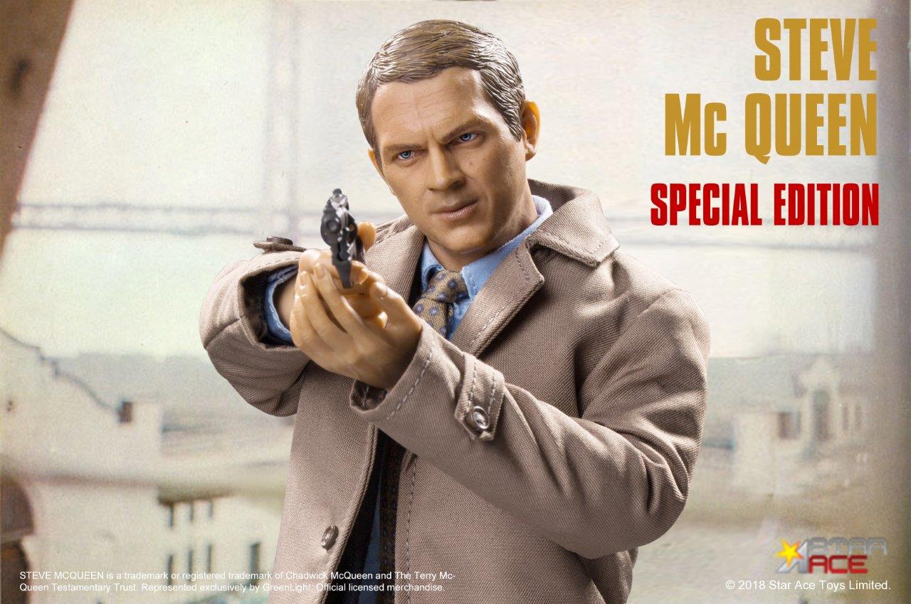 ミリタリー STAR ACE TOYS Steve McQueen SA0007/SS053 SA-0007S] Steve McQueen, The Great Escape Movie 1/6 Special