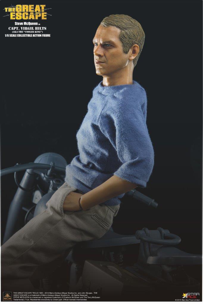 SA-0007S] Steve McQueen, The Great Escape Movie 1/6 Special