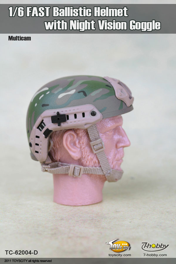 TC-62004] TOYSCITY 1/6 FAST Ballistic Helmet Set - with Night