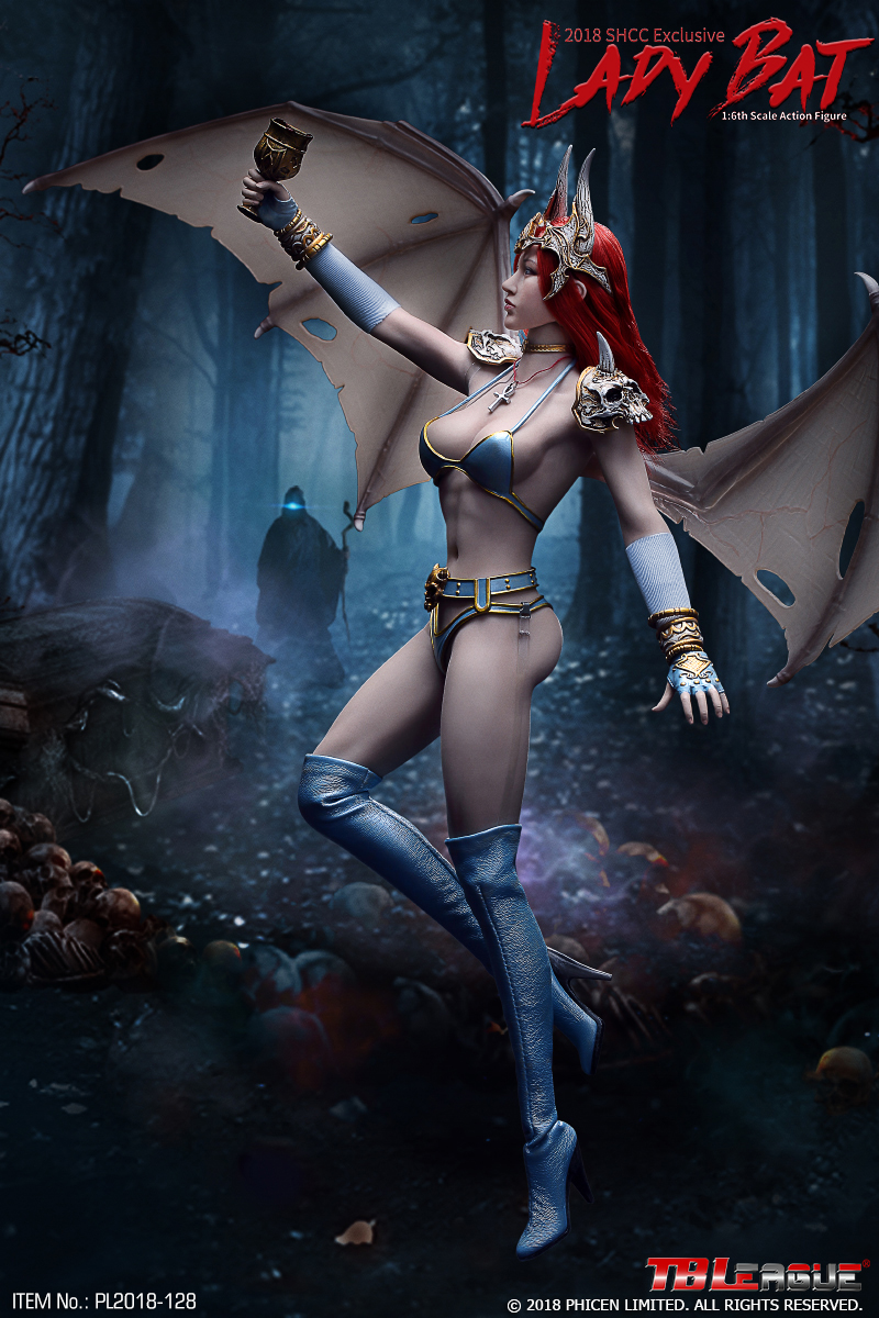 PL2018-128] Lady Bat 2018 SHCC Exclusive 1/6 Female Figure by
