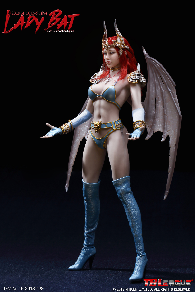 TBリーグ　フィギュア レディバット　lａdy bat ＴＢleague　1/6 PL2018-128] Lady Bat 2018 SHCC Exclusive 1/6 Female Figure by