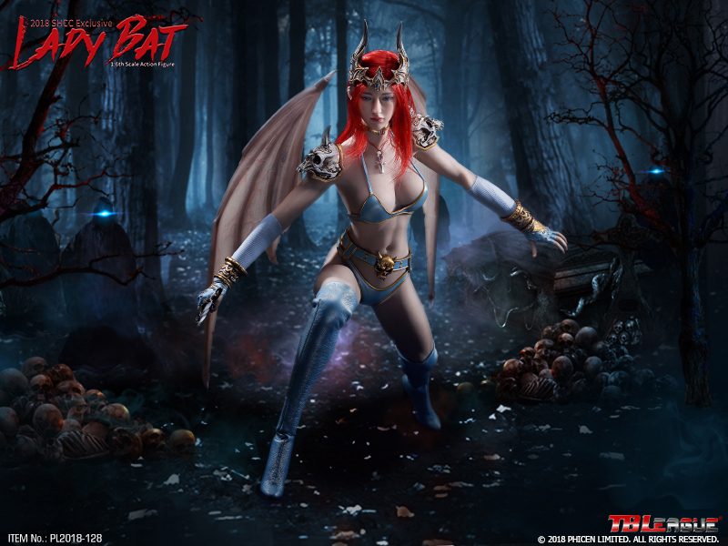 PL2018-128] Lady Bat 2018 SHCC Exclusive 1/6 Female Figure by