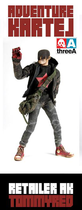 threeA 1/6 ADVENTURE KARTEL RED トミー 3A-KARTEL-TOM] THREEA Adventure KARTEL Tommy - EKIA Hobbies