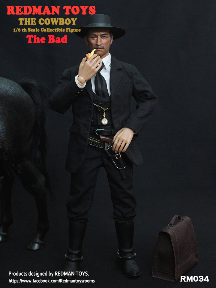 RMT-034] Cowboy The Bad 1:6 Collectible Figure by Redman - EKIA