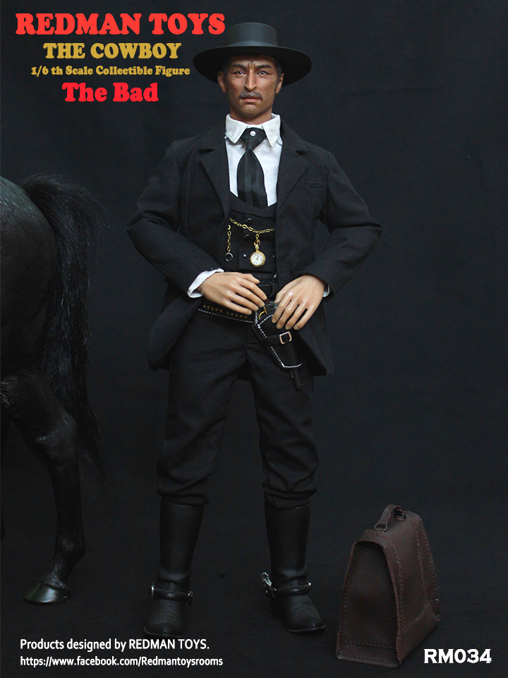 RMT-034] Cowboy The Bad 1:6 Collectible Figure by Redman - EKIA