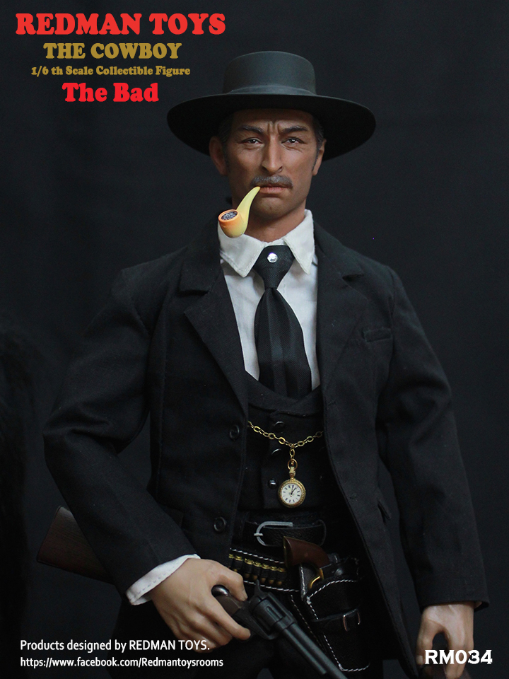 RMT-034] Cowboy The Bad 1:6 Collectible Figure by Redman - EKIA