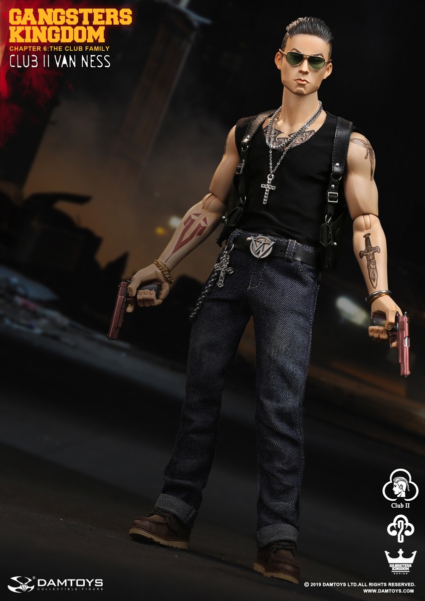DAM-GK017] 1:6 Club 2 Van Ness Figure in Gangsters Kingdom by DAM