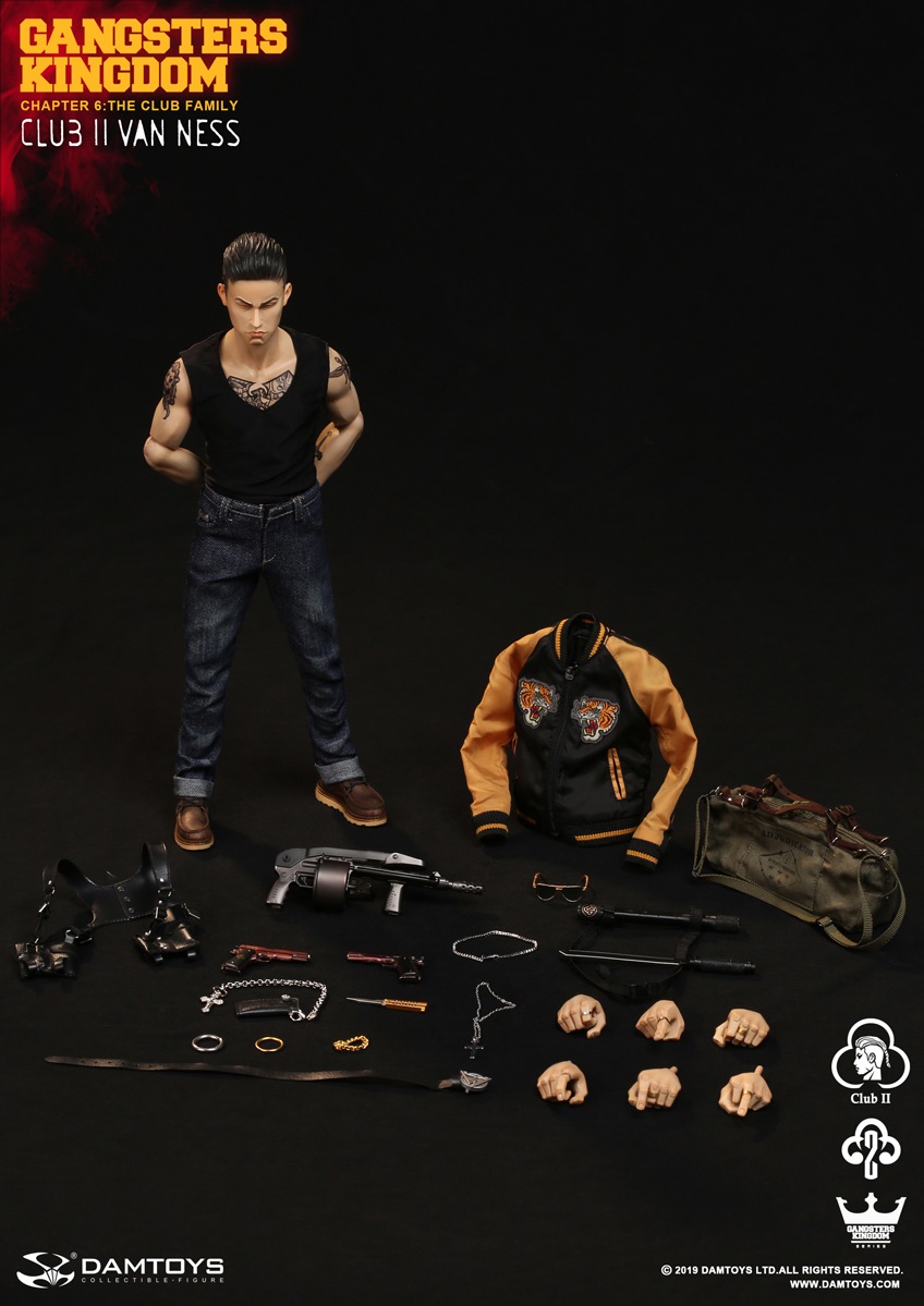 DAM-GK017] 1:6 Club 2 Van Ness Figure in Gangsters Kingdom by DAM