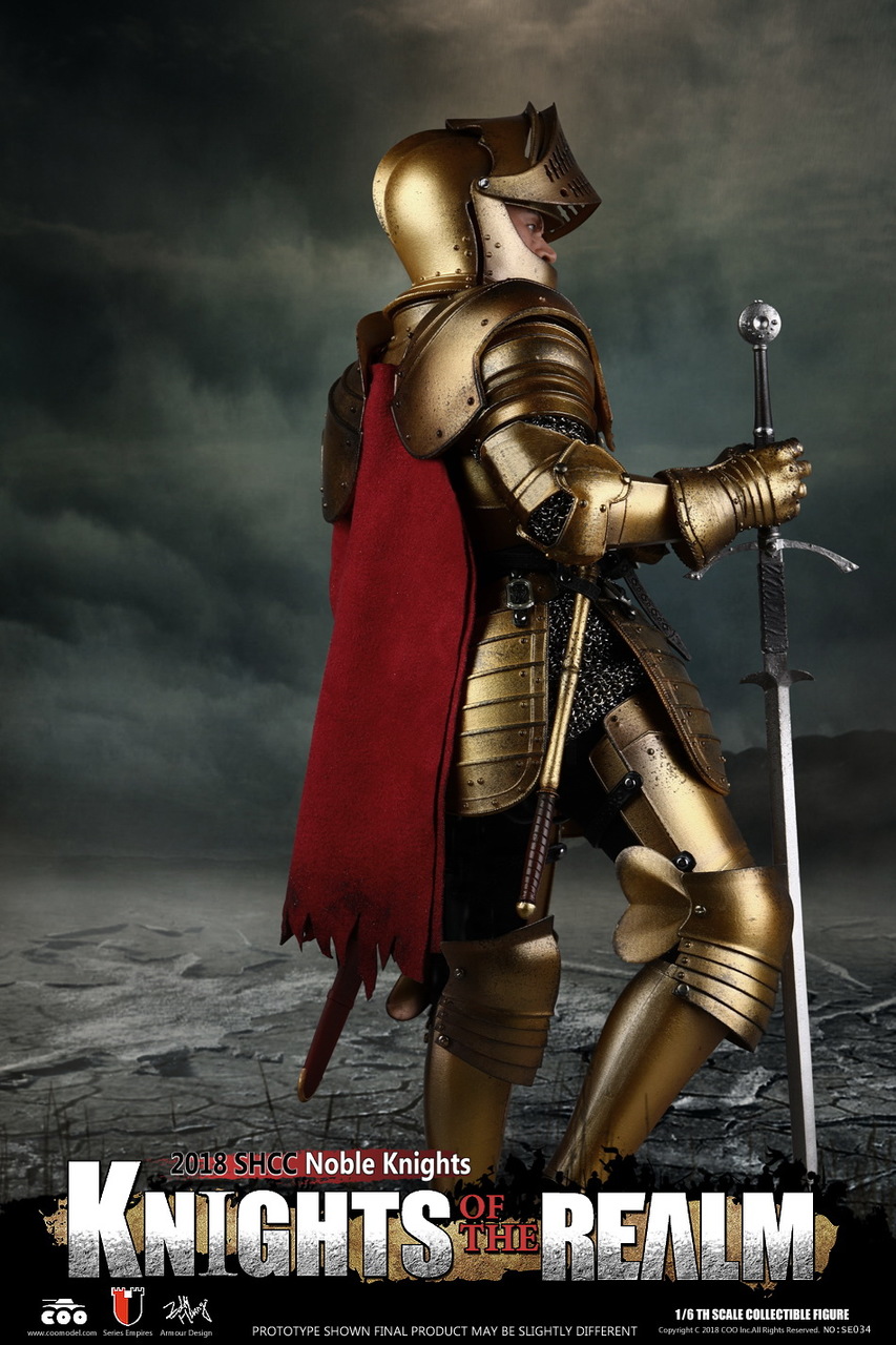 CM-SE034] 2018 SHCC Knights Of The Realm Noble Knight 1:6 Figure
