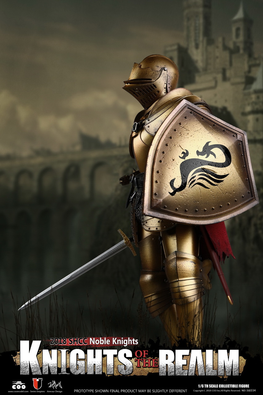 CM-SE034] 2018 SHCC Knights Of The Realm Noble Knight 1:6 Figure