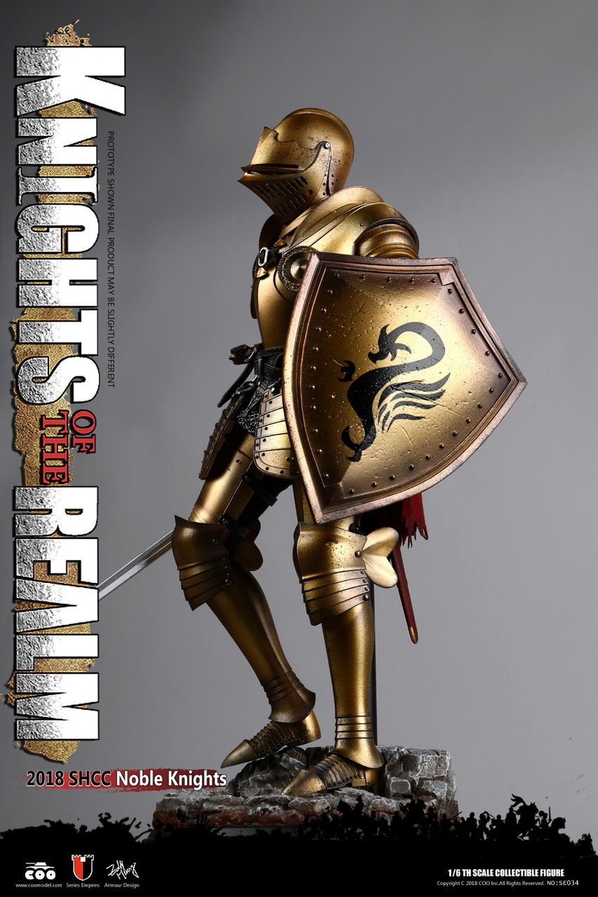 CM-SE034] 2018 SHCC Knights Of The Realm Noble Knight 1:6 Figure