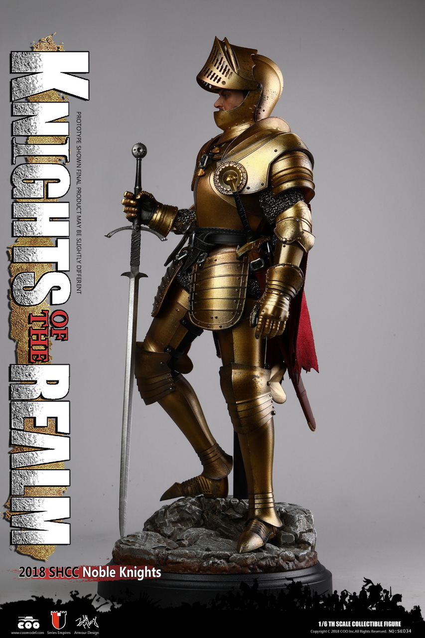 CM-SE034] 2018 SHCC Knights Of The Realm Noble Knight 1:6 Figure