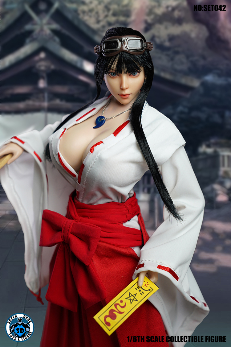 SUD-C024] 1/6 Japanese Witch Clothing Set by Super Duck - EKIA Hobbies