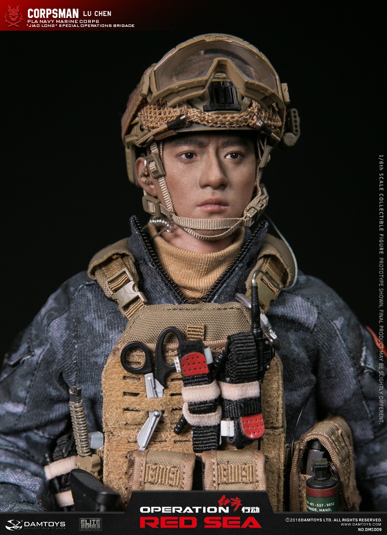 DAMTOYS DMS009 紅海行動 オペレーション：レッドシー 蛟龍 DAM】DMS009 ELITE SERIES 1/6 OPERATION RED SEA 紅海行動