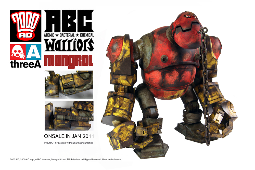 Mongrol モングロール　スリーエー×ABCウォリアーズ　グッドスマイル Mongrol (モングロール)
