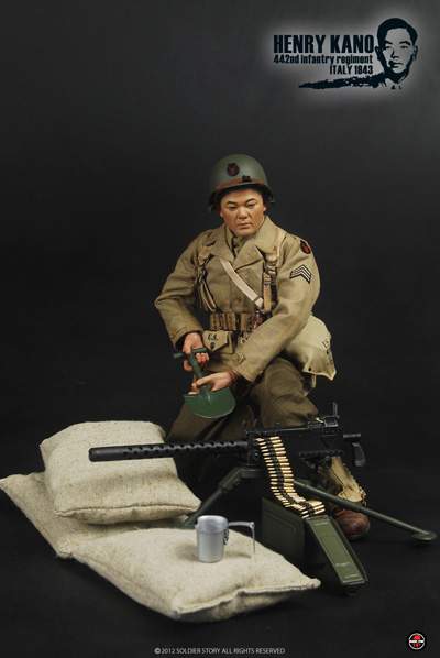 SS-59] 1/6 Henry Kano 442nd Infantry Regiment Italy 1943 by