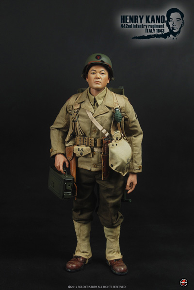 SS-59] 1/6 Henry Kano 442nd Infantry Regiment Italy 1943 by