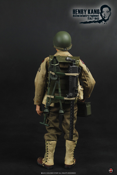 SS-59] 1/6 Henry Kano 442nd Infantry Regiment Italy 1943 by