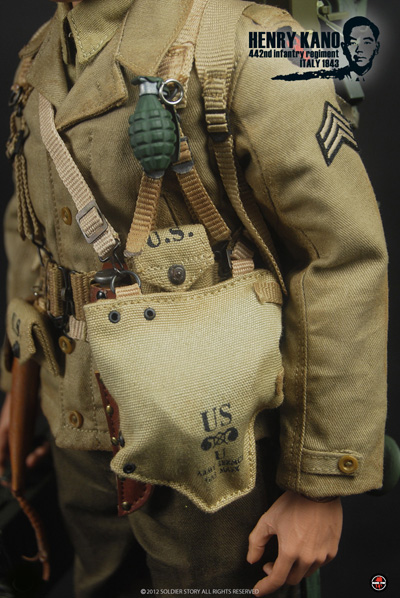 SS-59] 1/6 Henry Kano 442nd Infantry Regiment Italy 1943 by