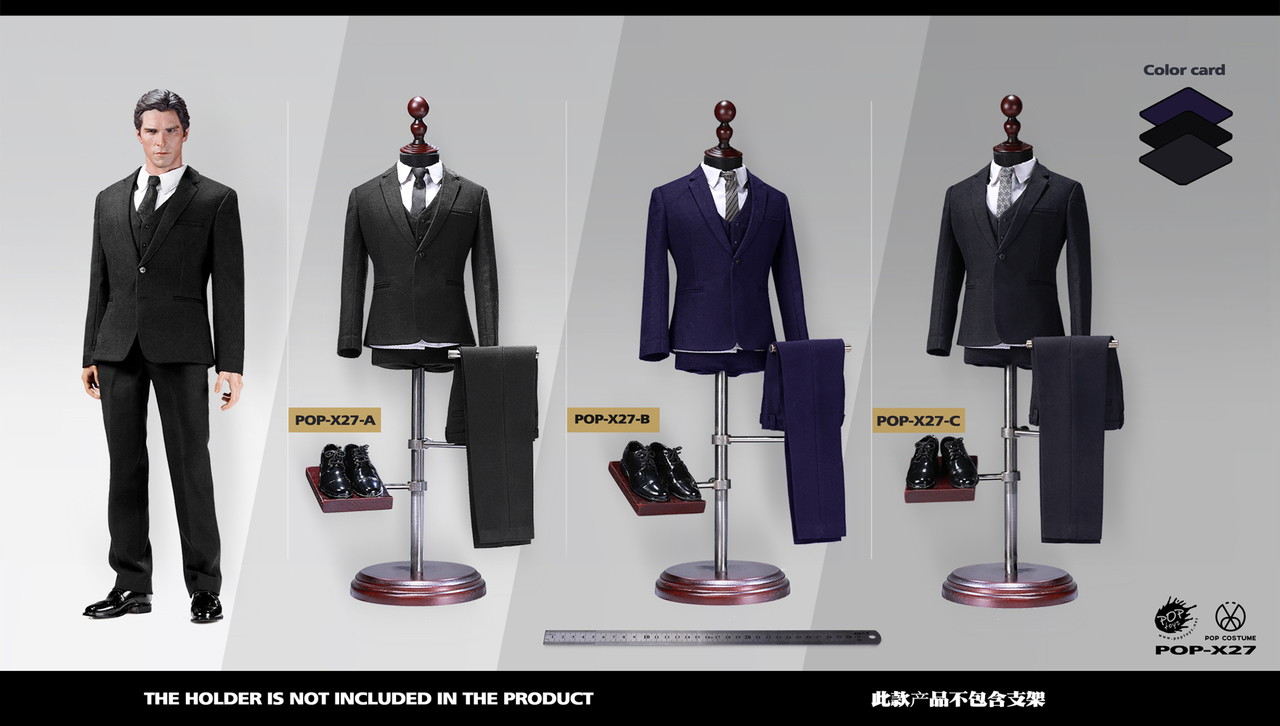 POP-X27B] 1:6 Western-Style Blue Suit 2.0 by POP Toys - EKIA