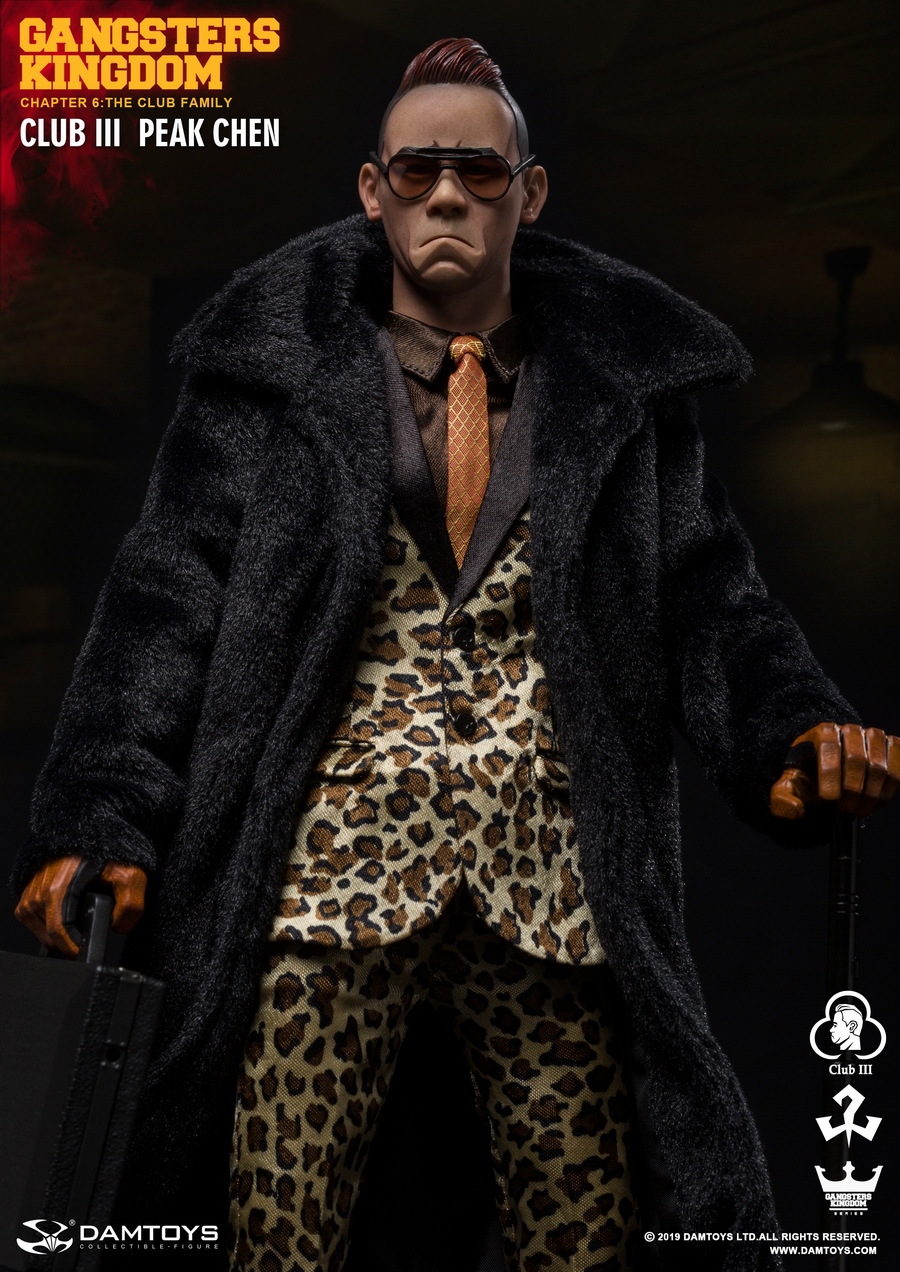 DAMTOYS 1/6 ギャングスターズ・キングダム - Club 3 ピーク・ DAM-GK018] 1:6 Club 3 Peak Chen Figure in Gangsters Kingdom by DAM
