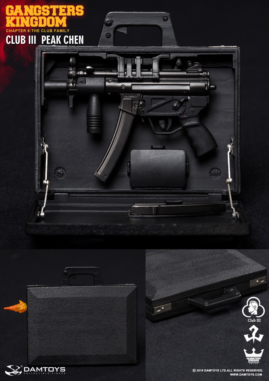 DAMTOYS GK018 ギャングスターズ・キングダム クラブ 3  グレッグ DAM-GK018] 1:6 Club 3 Peak Chen Figure in Gangsters Kingdom by DAM