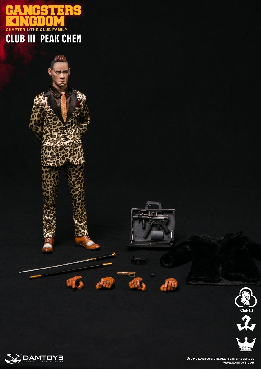 DAM-GK018] 1:6 Club 3 Peak Chen Figure in Gangsters Kingdom by DAM