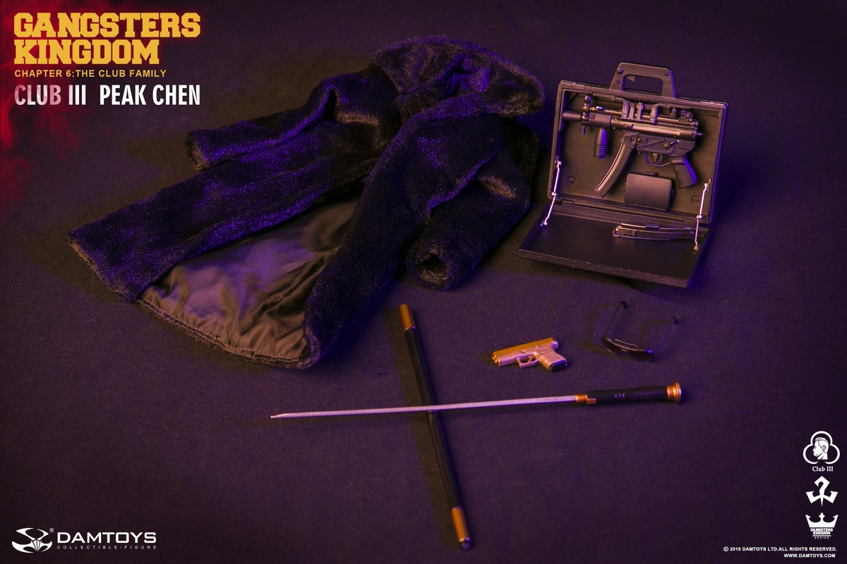 DAM-GK018] 1:6 Club 3 Peak Chen Figure in Gangsters Kingdom by DAM