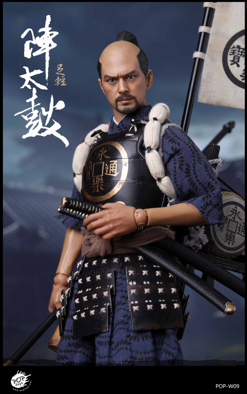 POP-W009] 1/6 Oda Nobunaga 織田信長 Army Taiko Drum Ashigaru 2.0