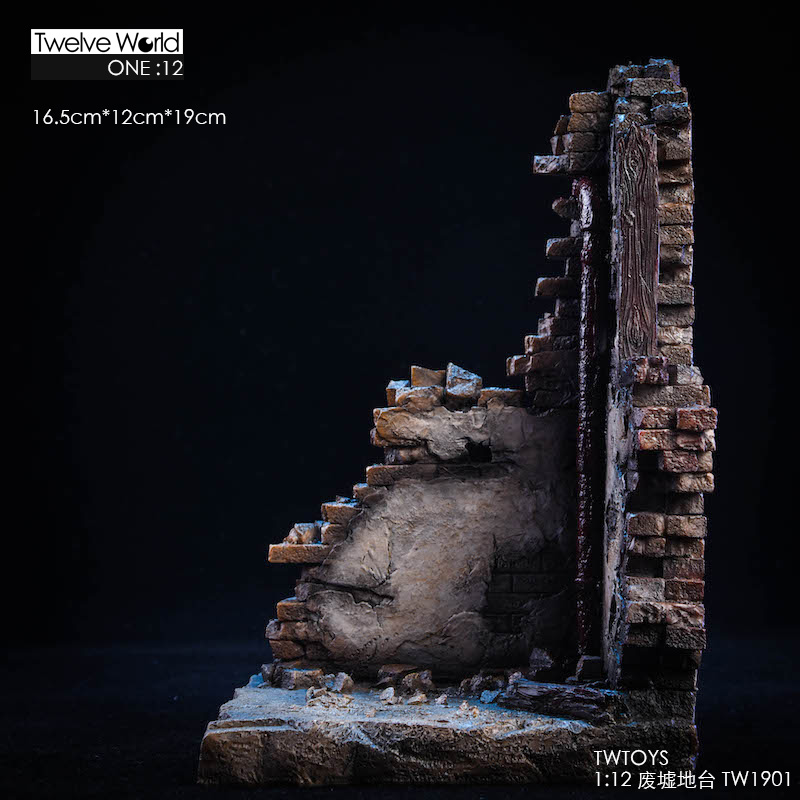 TWT-1901] 1:12 Scale Action Figure Diorama Base by TWTOYS - EKIA
