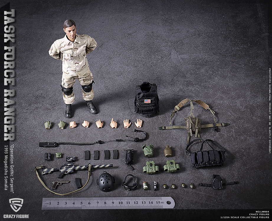 ミリタリー US Military75th Delta Special Force 1/12 US Military 75th Rangers & Delta Special Force 1/12 Scale