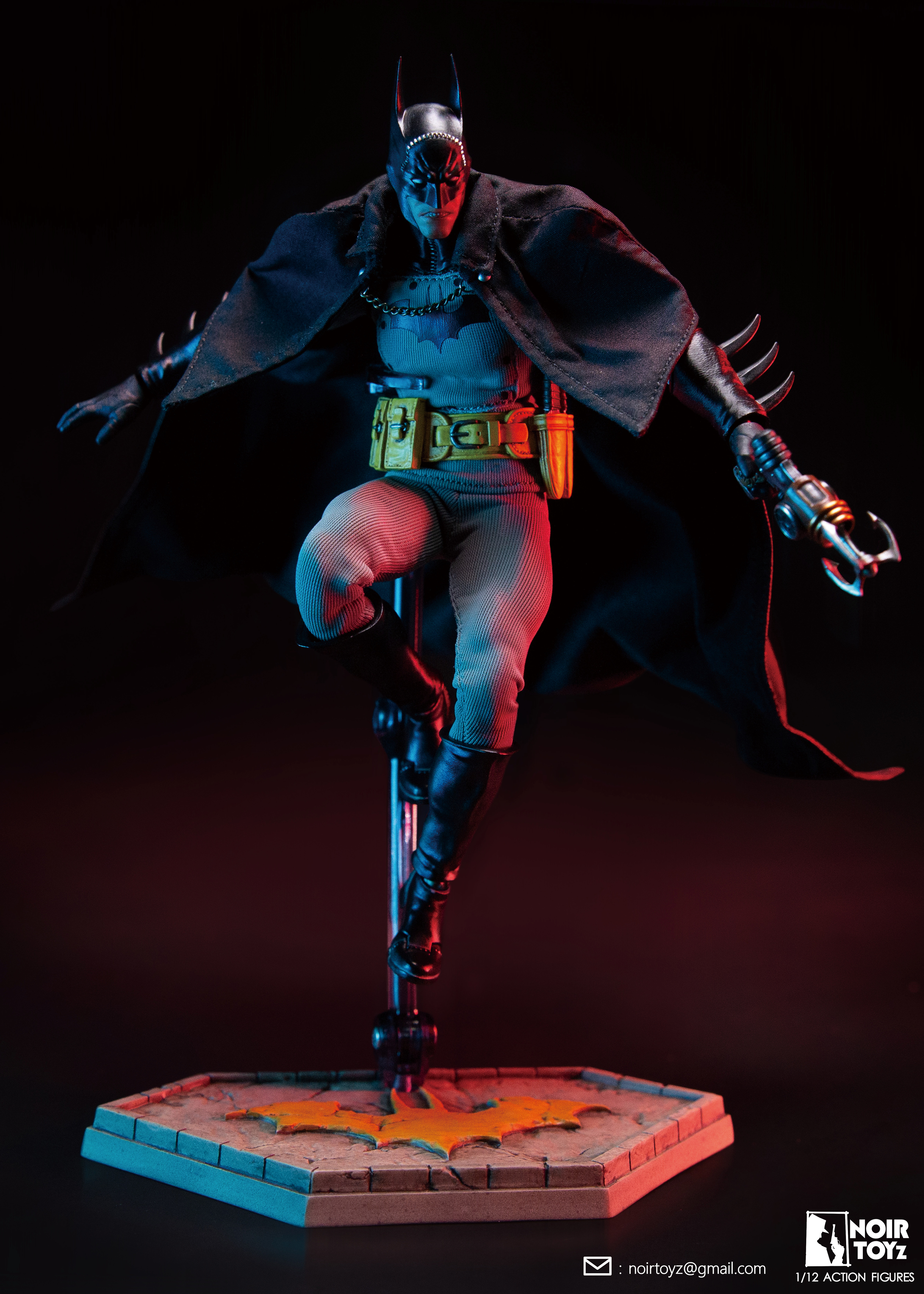 NTZ-3901DX] 1/12 Hero Series 19th Century Dark Knight Deluxe