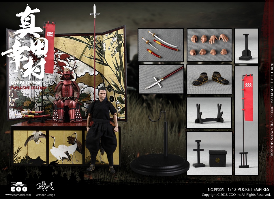 CM-PE005] 1:12 Pocket Empires Sanada Yukimura Exclusive Edition by