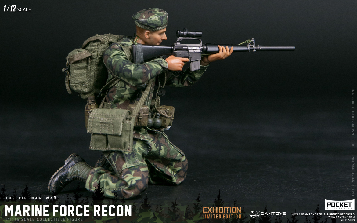 [DAM-PES009] 1/12 Marine Force Recon in Vietnam Figure by DAM Toys