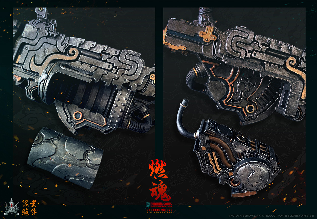 DB-91804] 1:6 Burning Souls Crimson Blue 