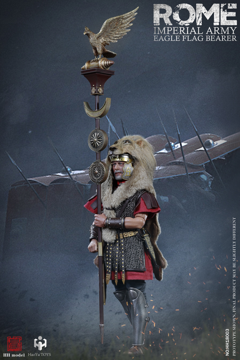 HH Model x HaoYuTOYS ローマ帝国 軍団旗手 HH18003 ギフト】 x Model HH HaoYuTOYS HH18003 軍団旗手 ローマ帝国