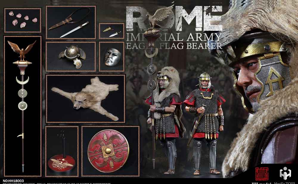 HY-HH18003] 1:6 Roman Imperial Army Aquilifer by HH model X