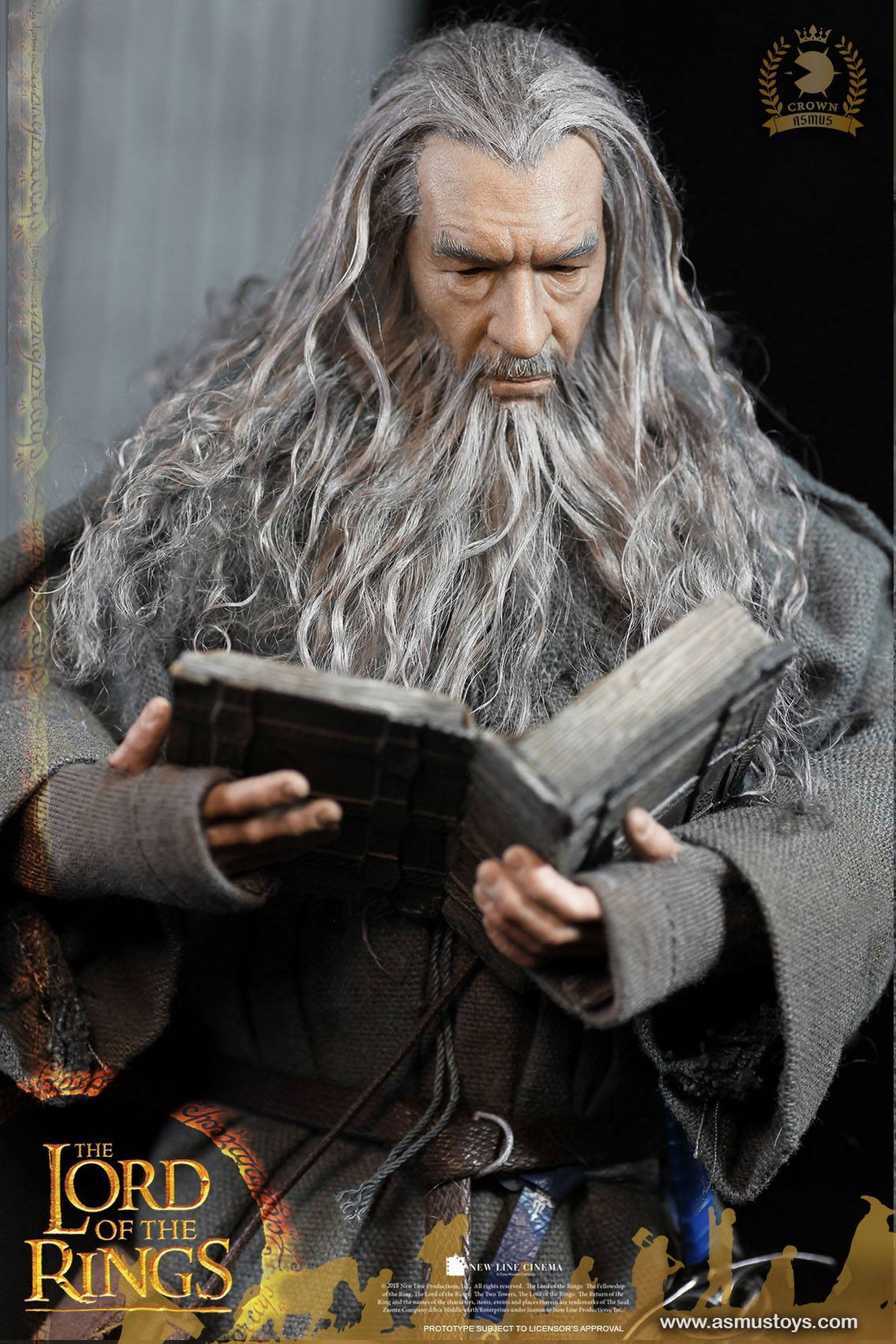 ASM-CRW001] The Crown Series Gandalf the Grey 1/6 Boxed Figure by