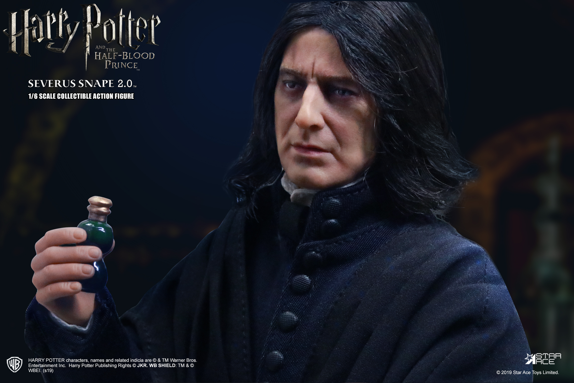 [SA-0081] Severus Snape 2.0 Harry Potter and the Half-Blood Prince 1/6 ...