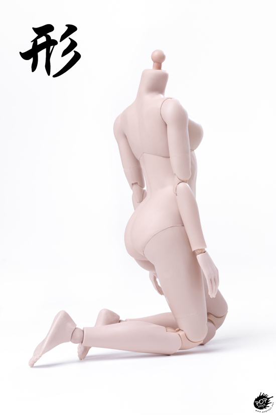 POP-ST92003-4] 1:6 Super Flexible Female Body with Plastic