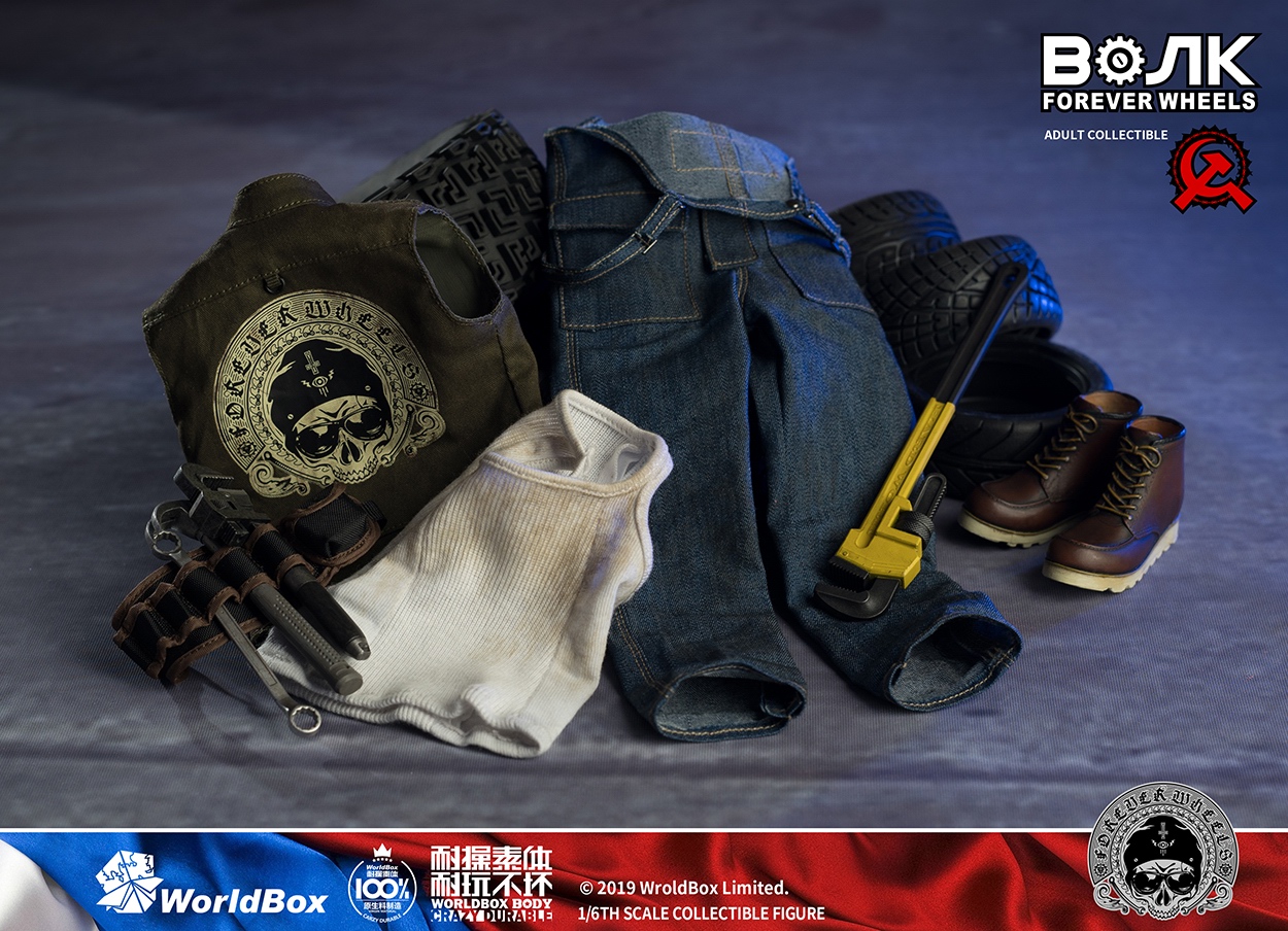 WB-AT031] Bork Motor Mechanic 1/6 Figure by World Box - EKIA Hobbies