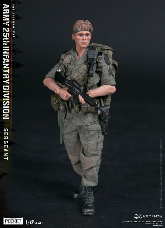 DAM-PES005] 1/12 ARMY 25th Infantry Division Private Sergeant
